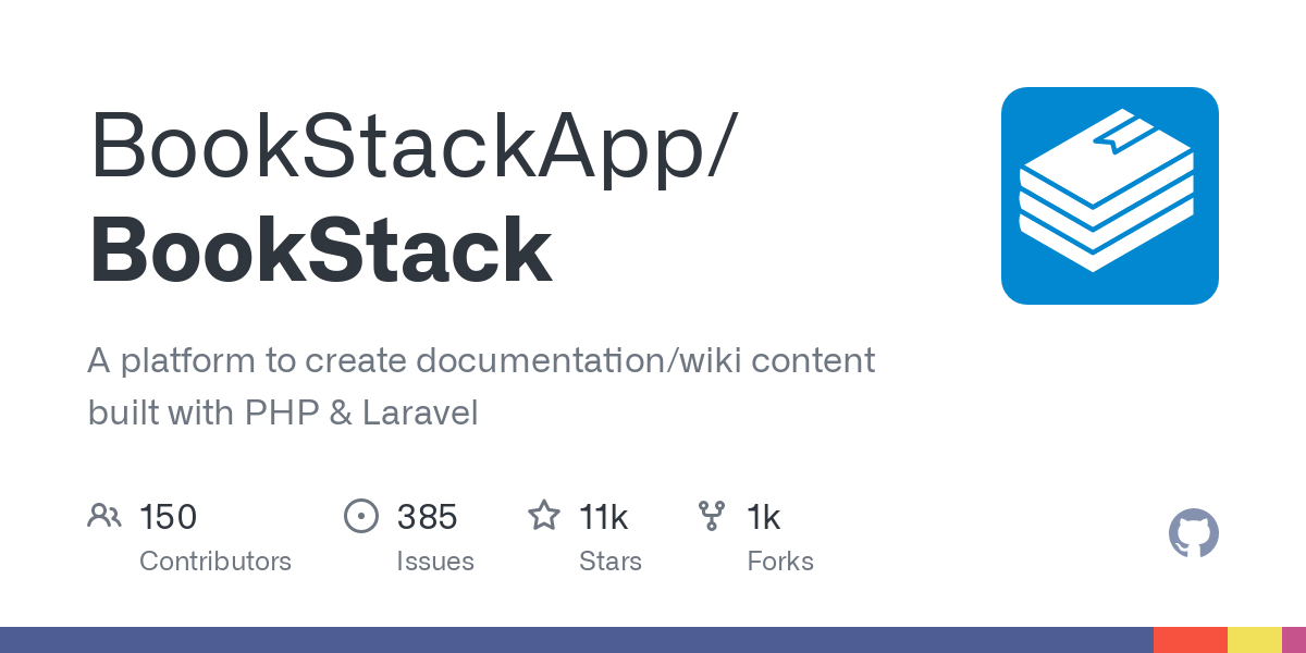 BookStack Github Stats